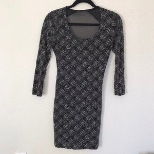 Foreign Exchange Embellished Bodycon Mini Dress - Size Large